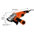 SAROKCSISZOLÓ 3000W 230MM NEO TOOLS