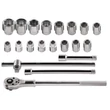 DUGÓKULCS KÉSZLET 3/4" NEO TOOLS