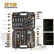 SZERSZÁMKÉSZLET 219DB NEO TOOLS