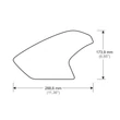 BMW R1200 GS OLDALSÓ TANKPAD