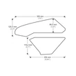HONDA CBR1000 RR FIREBLADE OLDALSÓ TANKPAD