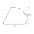 KTM DUKE 690 / 1050 / 1090 / 1190 ADVENTURE / 1290 SUPER ADVENTURE OLDALSÓ TANKPAD