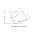 BMW F750 GS / F800 GS / F850 GS / F900 XR / R1200 GS/ R1250 GS / S1000 XR PUIG KÉZVÉDŐ LÉGTERELŐ