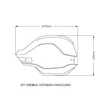 BMW F750 GS / F800 GS / F850 GS / F900 XR / R1200 GS/ R1250 GS / S1000 XR PUIG KÉZVÉDŐ LÉGTERELŐ