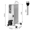OLAJRADIÁTOR 1500W NEO TOOLS
