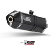 Mivv SPORT OVAL SLIP-ON Muffler TITANIUM for HONDA XLV 650 TRANSALP 2000 - 2004 EC approved Catalyzer is included | H.023.L4