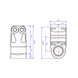 ÖHLINS OH168 KORMÁNYGÁTLÓ BILINCS CNC RACING