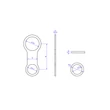CNC RACING FOLYADÉK TARTÁLY ADAPTER