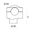 RIZOMA AZ402B / AZ403B KORMÁNY ADAPTER