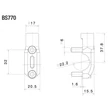 RIZOMA BS770B VISSZAPILLANTÓ TÜKÖR ADAPTER