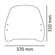 APRILIA SR 50 R / FACTORY PUIG TRAFIC VAGY URBAN PLEXI