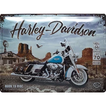 HARLEY-DAVIDSON RETRO TÁBLAKÉP