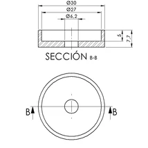 PUIG VISSZAPILLANTÓ TÜKÖR ADAPTER 3159