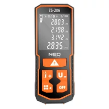 LÉZERES TÁVOLSÁGMÉRŐ MŰSZER 100M NEO TOOLS