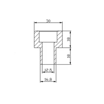 PUIG VISSZAPILLANTÓ TÜKÖR ADAPTER 9580