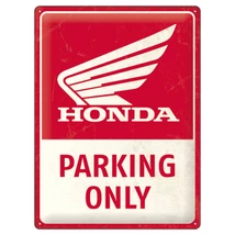 HONDA PARKING ONLY TÁBLAKÉP