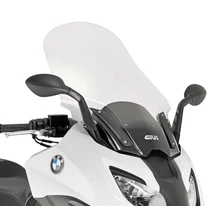 BMW C650 SPORT GIVI TÚRA PLEXI