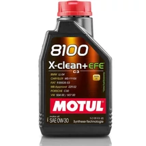 MOTUL 8100 X-CLEAN+EFE MOTOROLAJ 0W30