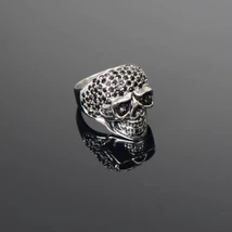 WOMAN SKULL GYŰRŰ