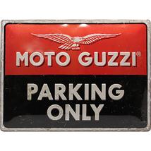 MOTO-GUZZI PARKING ONLY TÁBLAKÉP