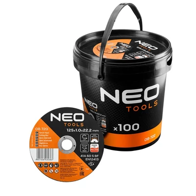 VÁGÓKORONG 125MM NEO TOOLS