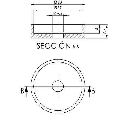 PUIG VISSZAPILLANTÓ TÜKÖR ADAPTER 3159