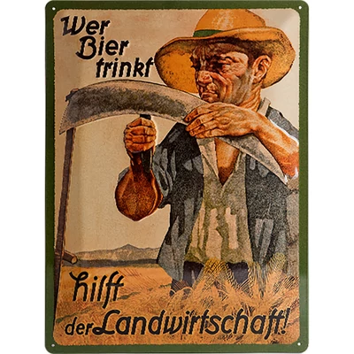 WER BIER TRINKT TÁBLAKÉP