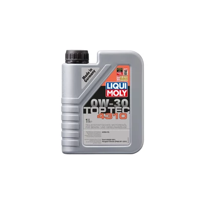LIQUI-MOLY TOP TEC 4310 4T MOTOROLAJ 0W30