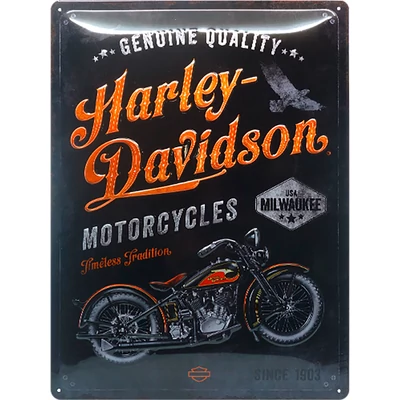 HARLEY-DAVIDSON RETRO TÁBLAKÉP