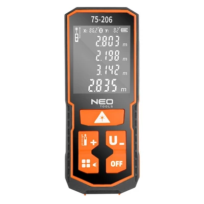 LÉZERES TÁVOLSÁGMÉRŐ MŰSZER 100M NEO TOOLS