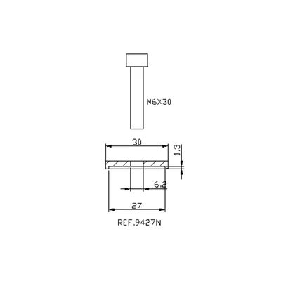 PUIG VISSZAPILLANTÓ TÜKÖR ADAPTER 9427