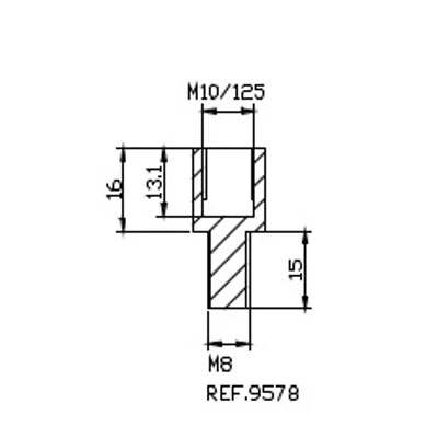 PUIG VISSZAPILLANTÓ TÜKÖR ADAPTER 9578