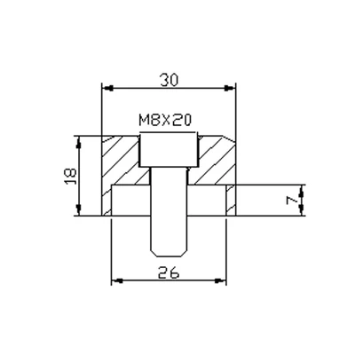 PUIG VISSZAPILLANTÓ TÜKÖR ADAPTER 9584