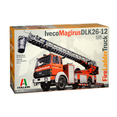 IVECO MAGIRUS DLK 26-12 FIRE LADDER TRUCK MAKETT ITALERI