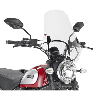 DUCATI SCRAMBLER GIVI TÚRA PLEXI