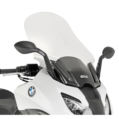 BMW C650 SPORT GIVI TÚRA PLEXI