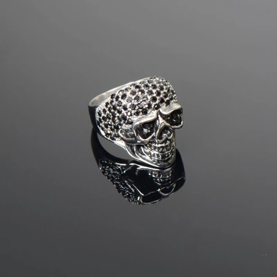 WOMAN SKULL GYŰRŰ
