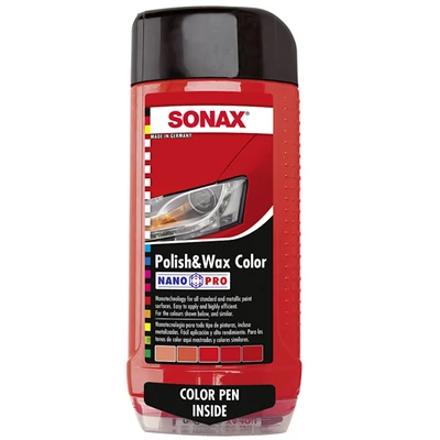 POLÍR ÉS WAX PIROS NANOPRO 500ML SONAX